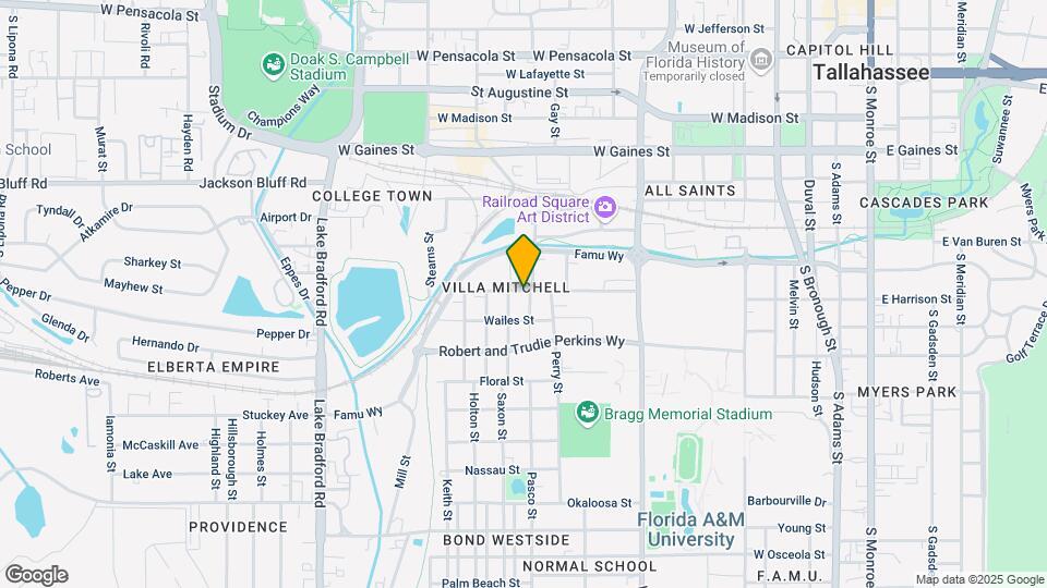 1304 Pinellas St-Unit -1 & 2 Map and Location Details