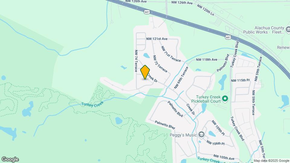 7333 NW 115th Rd Map and Location Details