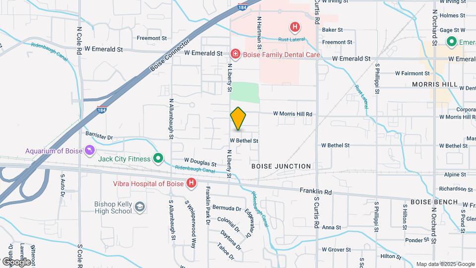 215 N Sea Fury Ln Map and Location Details