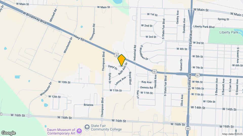 810 Ruth Ann Dr Map and Location Details