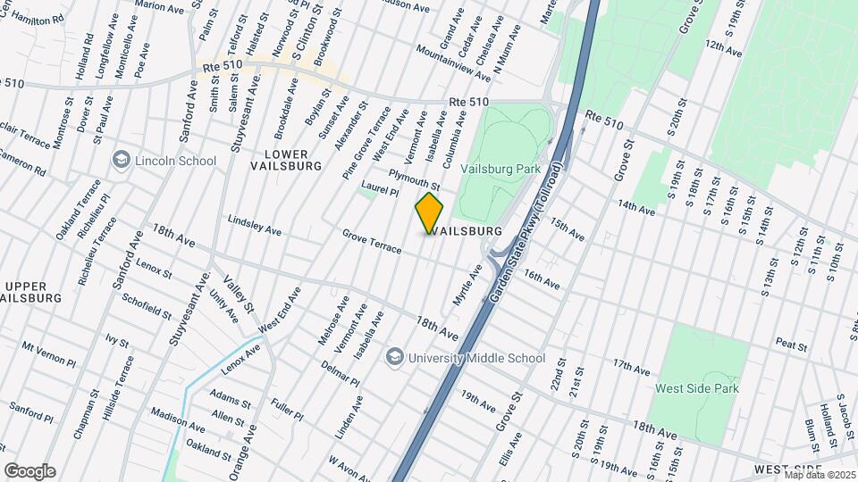 148 Columbia Ave Map and Location Details