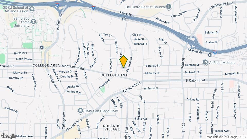 5062 Alumni Pl Map and Location Details