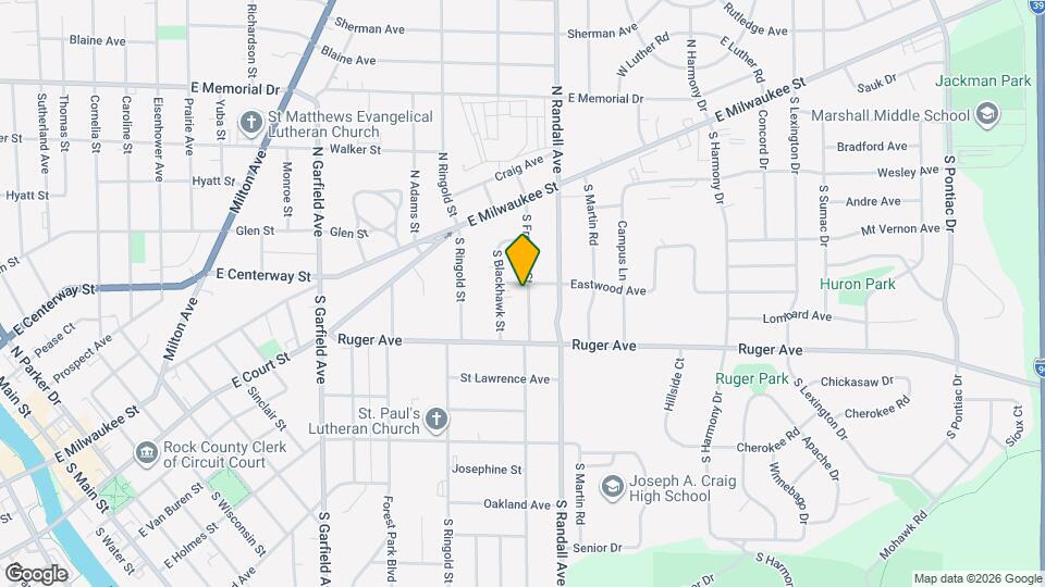 60 S Fremont St Mapa y Detalles de la Ubicación