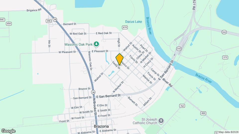 Brazoria Manor Apts. Map and Location Details