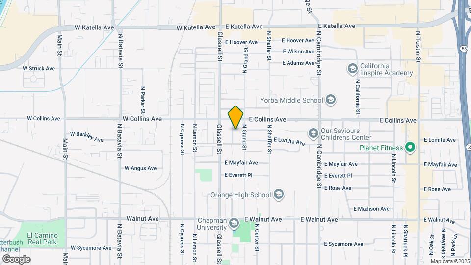 843 N Orange St, Unit 845 Map and Location Details