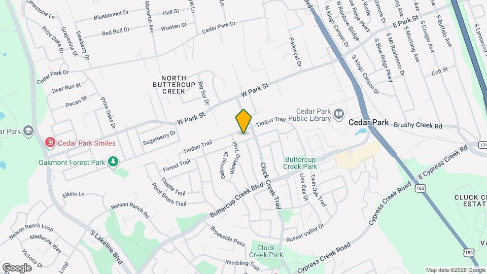 807 Forest Trail Map and Location Details