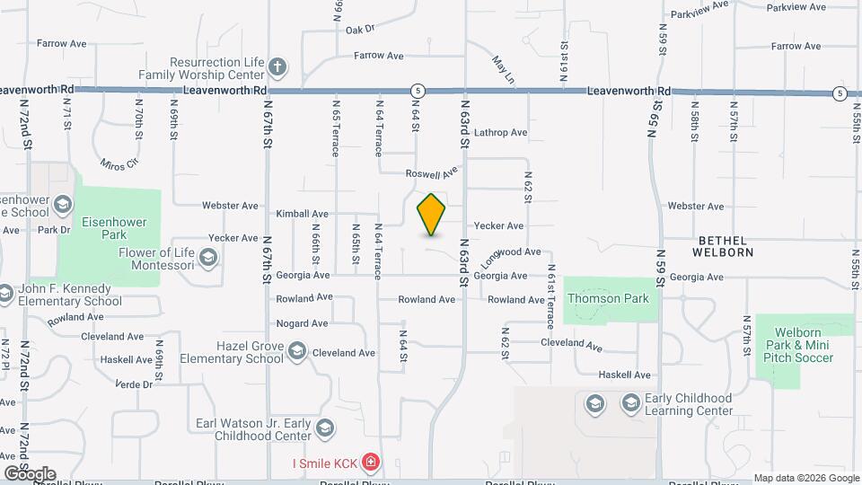 6338 Longwood Ct Map and Location Details