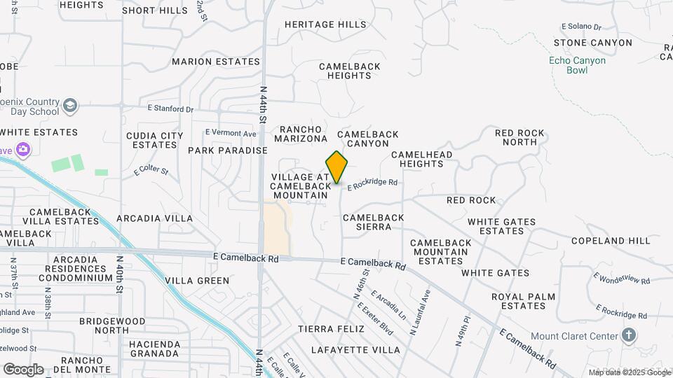 5156 N 45th Pl Map and Location Details