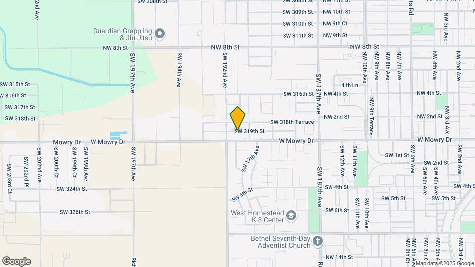 19084 SW 319th St Map and Location Details