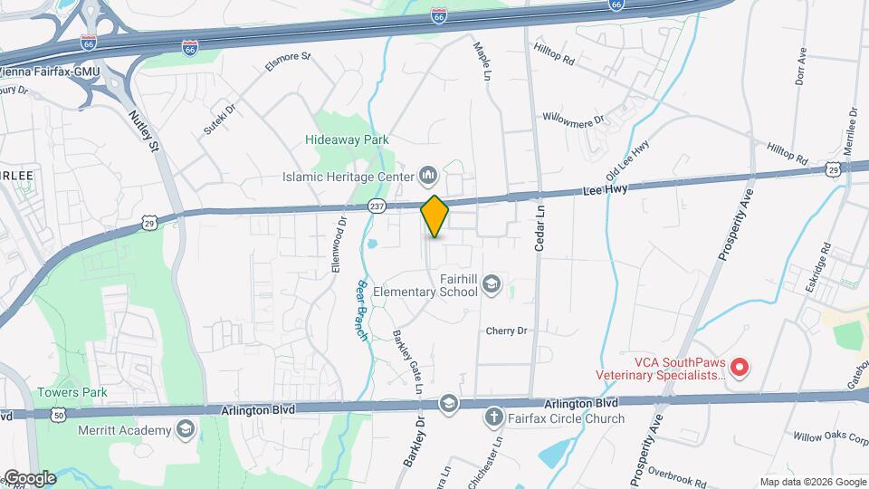 2927 Mainstone Dr Map and Location Details