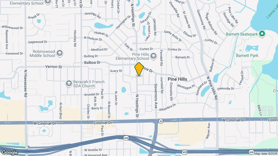 917 N Hastings St Map and Location Details