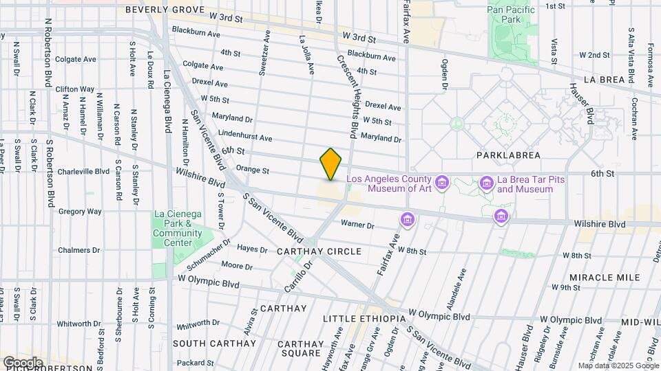6326 Orange St Map and Location Details