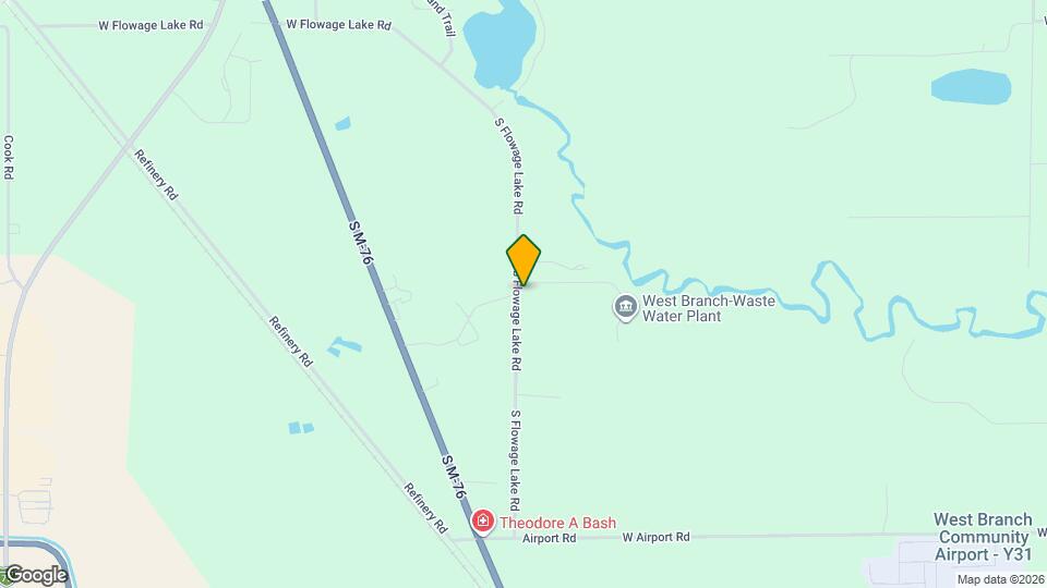 2759 S Flowage Lake Rd Mapa y Detalles de la Ubicación