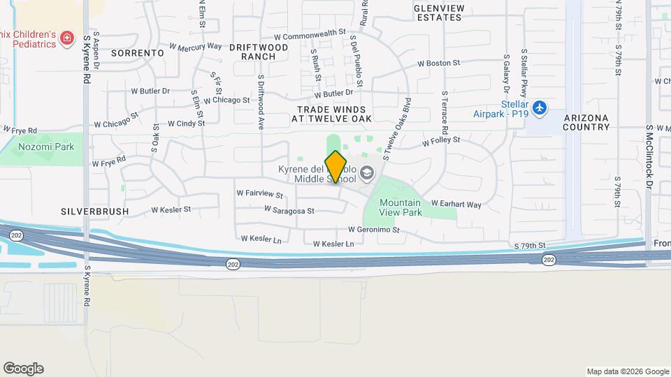 5123 W Whitten St Mapa y Detalles de la Ubicación