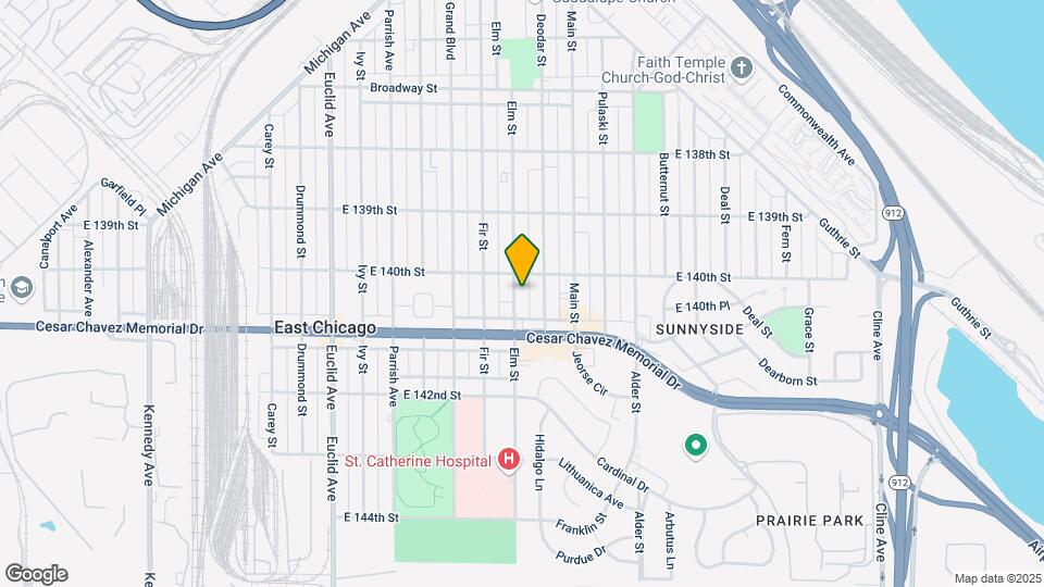 4011 Elm St Map and Location Details