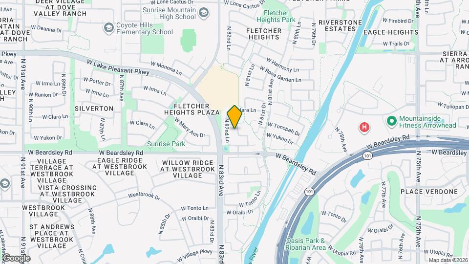 20314 N 82nd Ave Map and Location Details