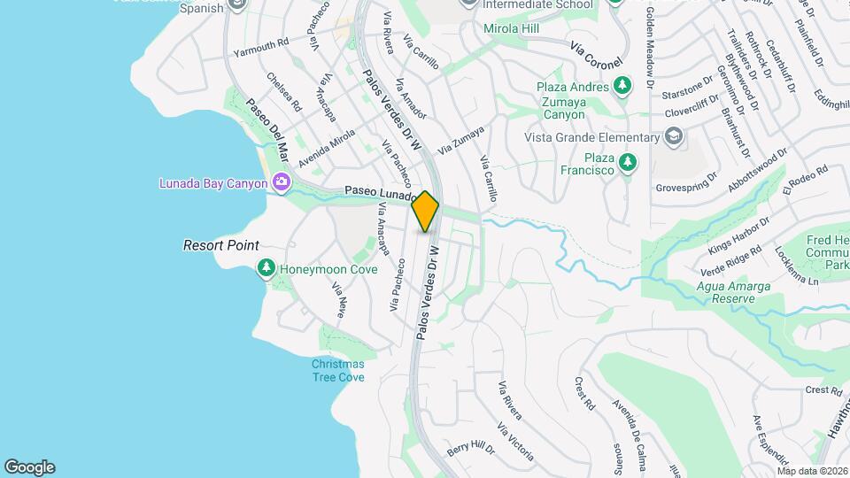 2801 Palos Verdes Dr W Mapa y Detalles de la Ubicación