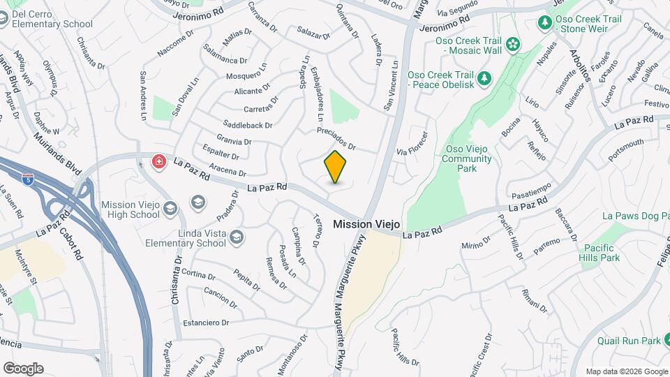 26941 Floresta Ln Map and Location Details