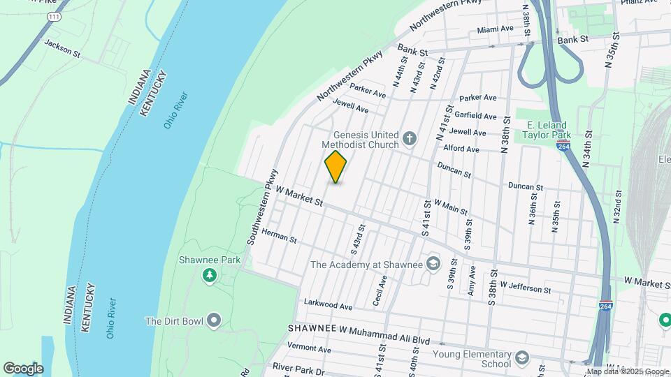 116 S 45th St Map and Location Details