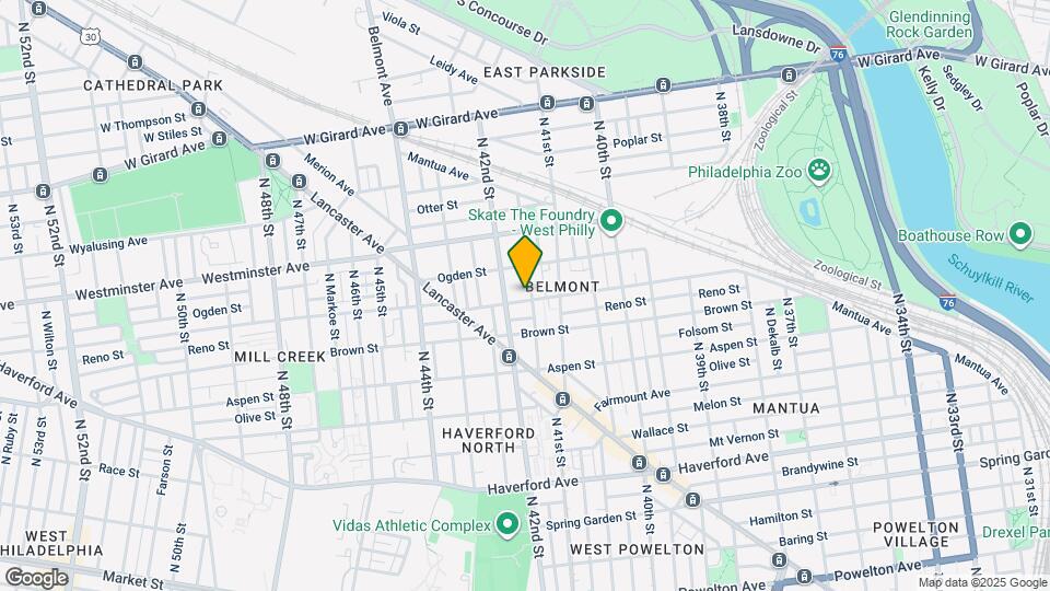 4129 Parrish St, Unit 2 Map and Location Details