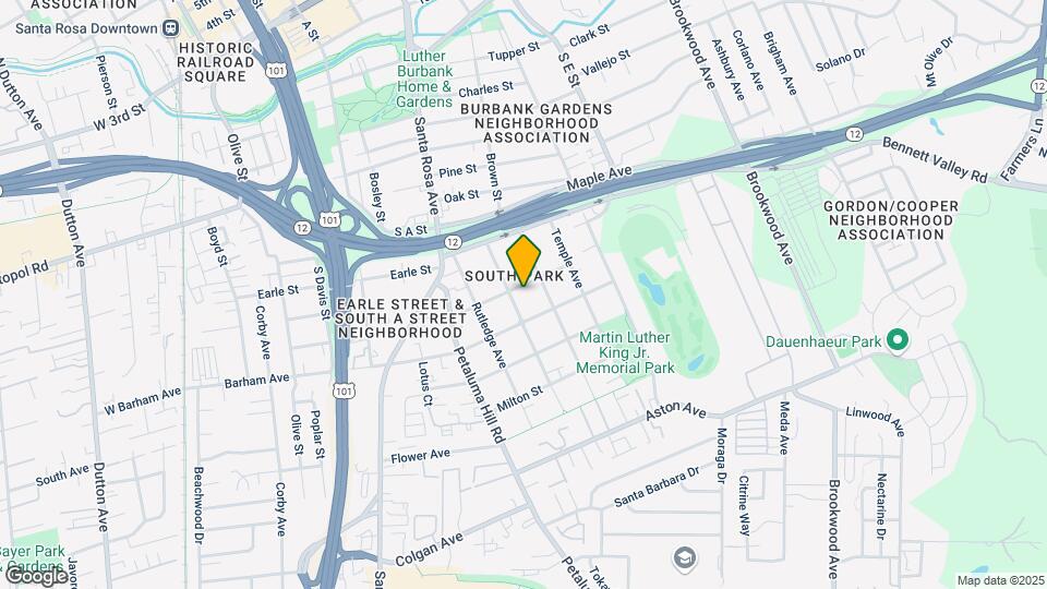 850 Ware St Map and Location Details