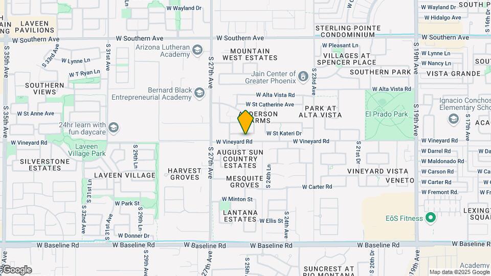 2523 W St Kateri Dr Map and Location Details
