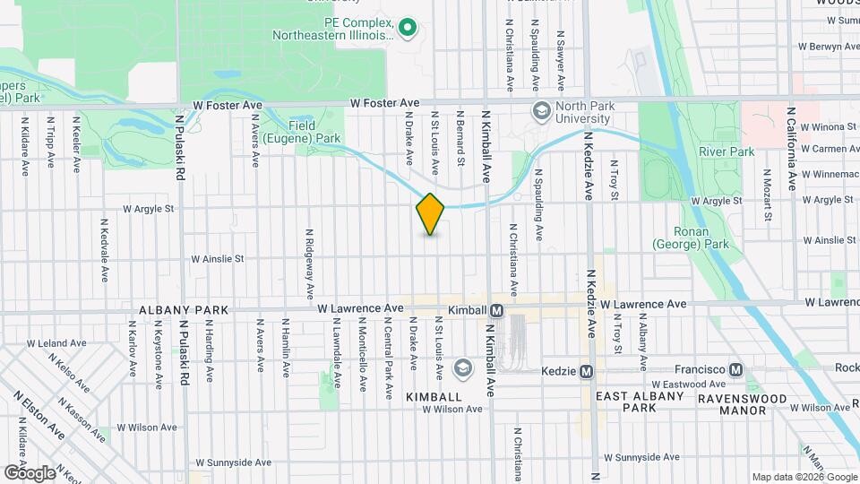 4912 N Saint Louis Ave Map and Location Details