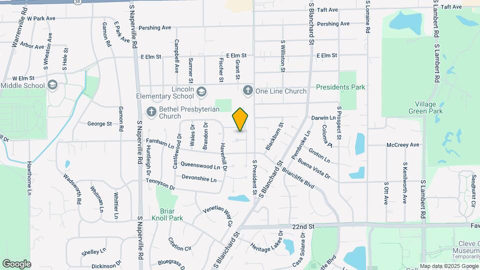 855 Johnstown Ln Map and Location Details