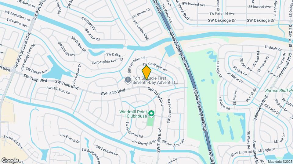 242 SW Amesbury Ave Map and Location Details