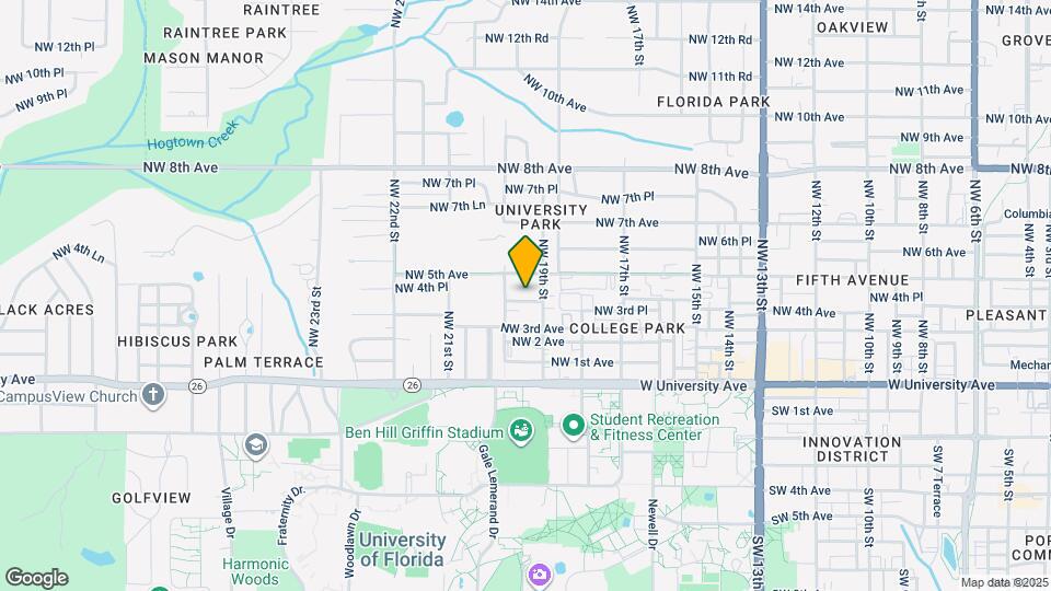 1922 NW 4th Ave Map and Location Details