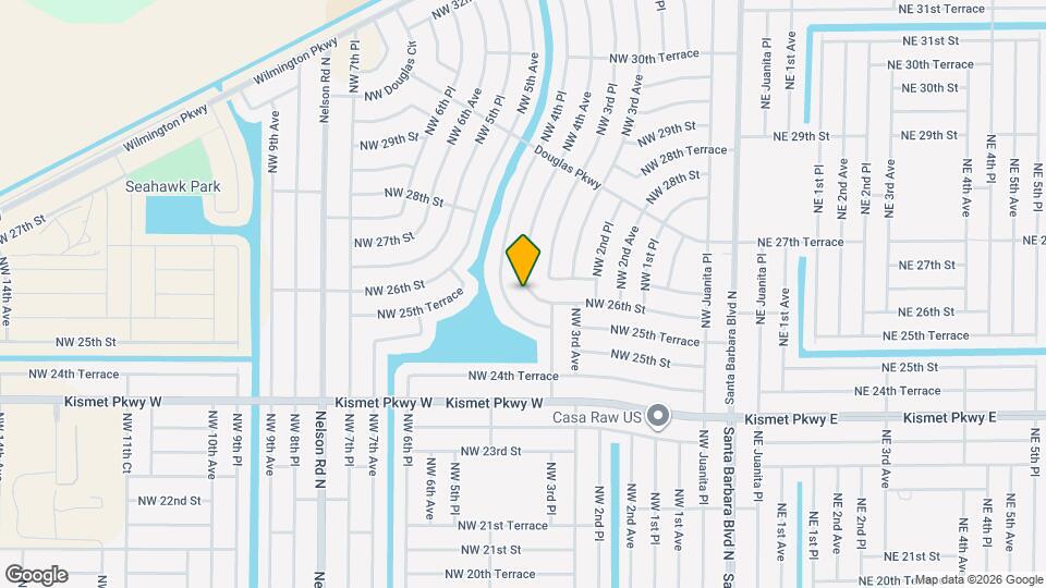 2600 NW 4th Ave Map and Location Details