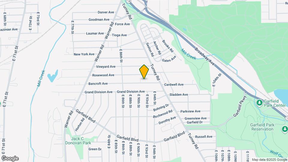 9201 Bancroft Ave Map and Location Details