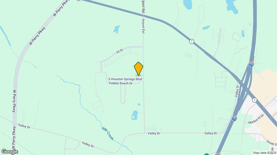 200 S Houston Springs Blvd Map and Location Details