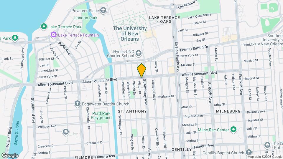 1940 Allen Toussaint Blvd, Unit 1940 Mapa y Detalles de la Ubicación