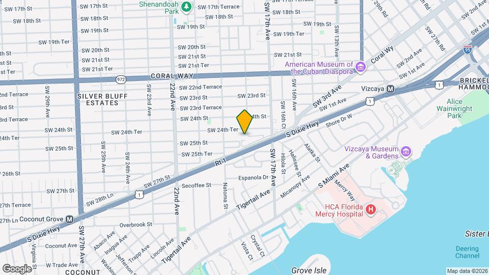 2460 SW 18th Ave Map and Location Details