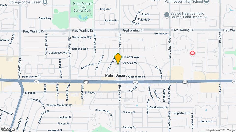 44700 San Jacinto Ave Map and Location Details