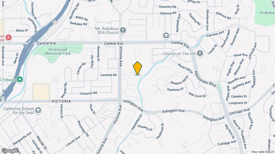 2571 Laramie Rd Map and Location Details