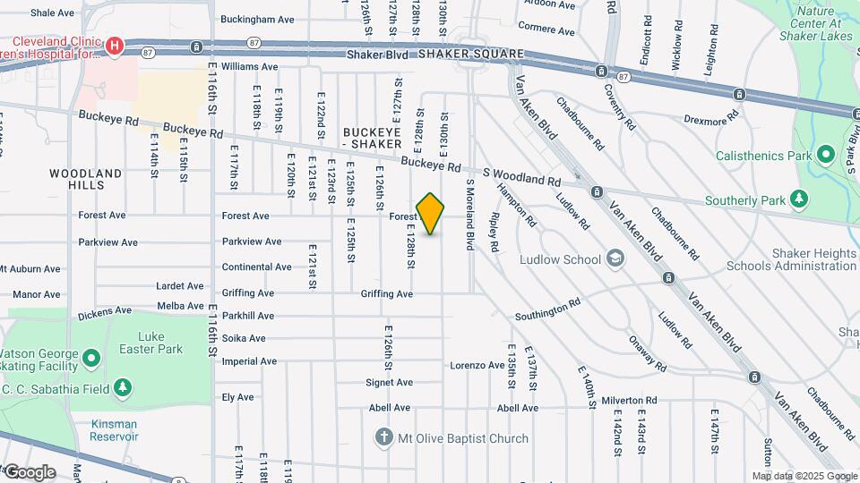 3002 E 130th St Map and Location Details