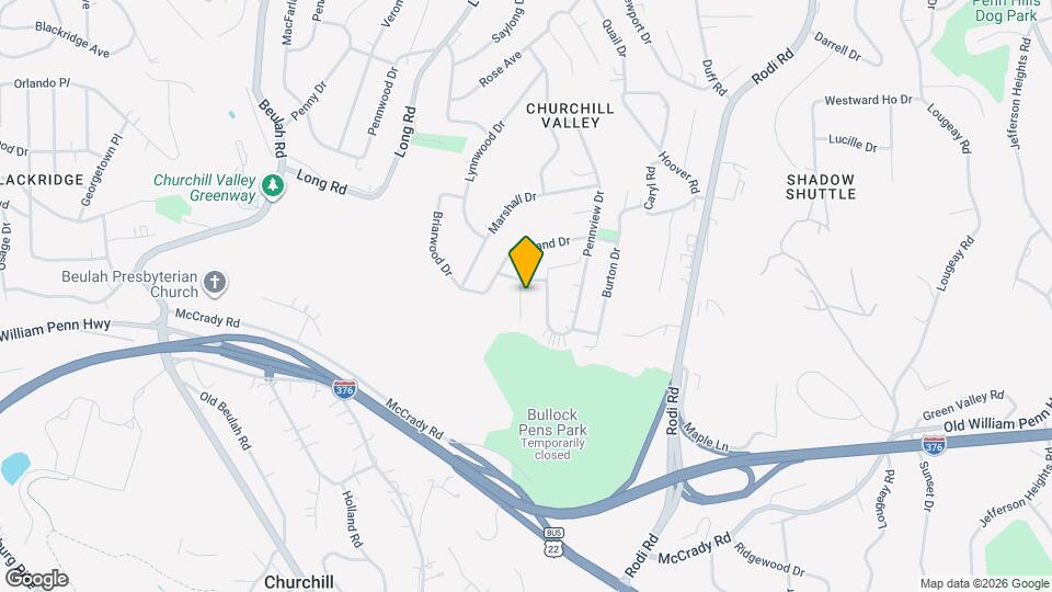 808 Norvell Dr Map and Location Details