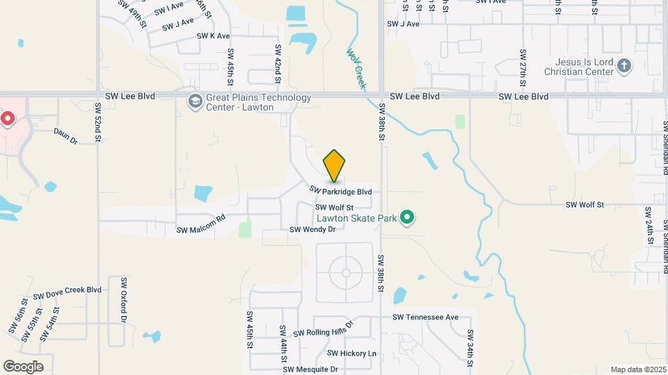 4105 SW Parkridge Blvd Map and Location Details