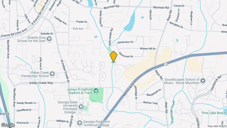 6708 Baynes Hill Cir Map and Location Details