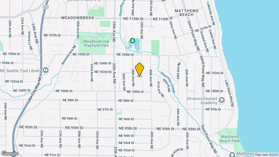 10045 39th Ave NE Map and Location Details