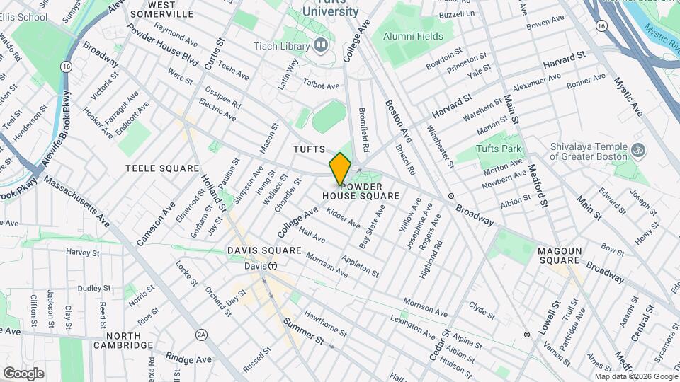 120 College Ave Map and Location Details