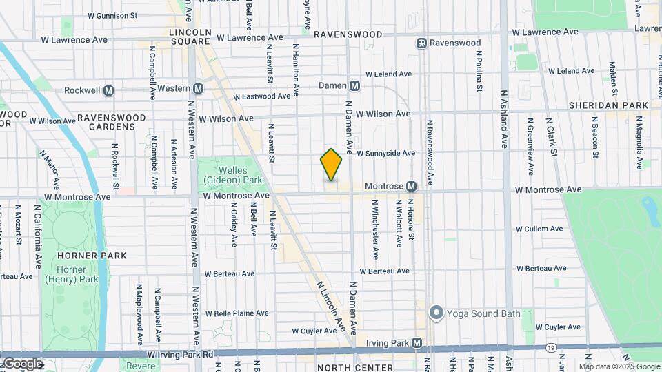 4411 N Seeley Ave, Unit 1A Map and Location Details