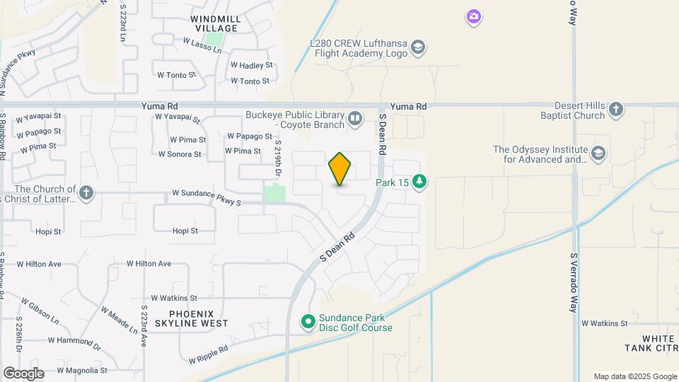 21760 W Mohave St Mapa y Detalles de la Ubicación