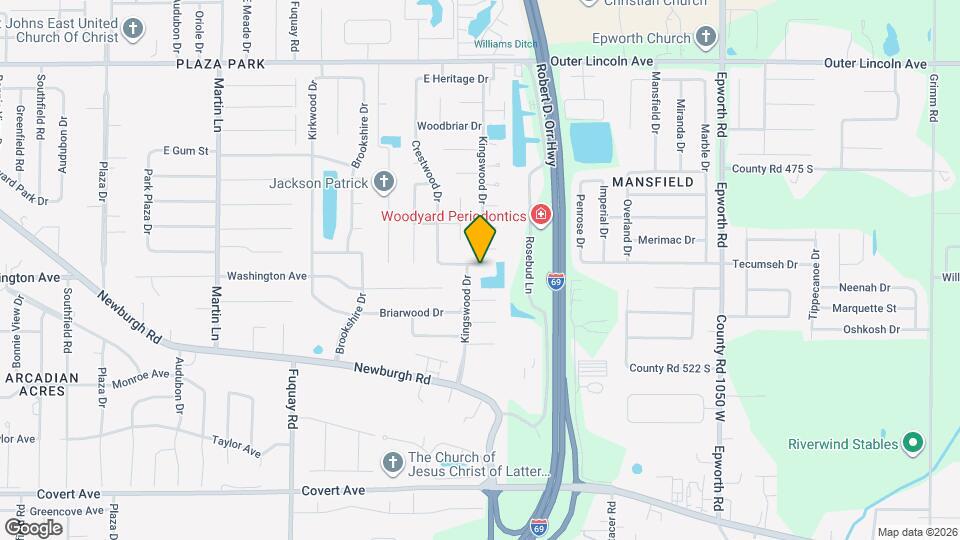 8231 Lake Terrace Dr Map and Location Details
