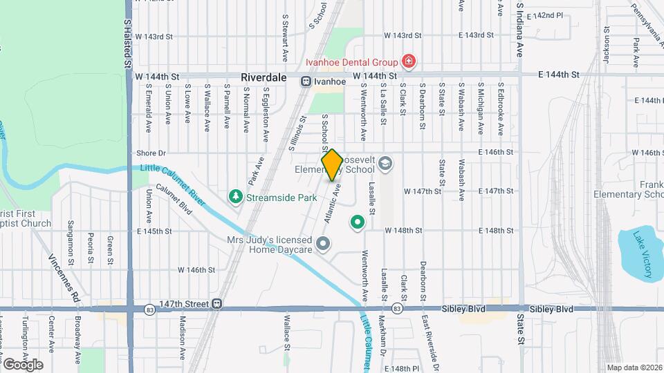 14646 Atlantic Ave Mapa y Detalles de la Ubicación