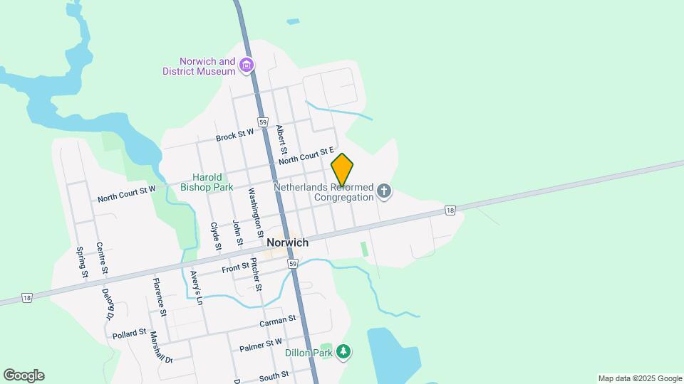 15 Elgin St E Map and Location Details