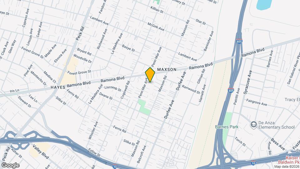 4018 Penn Mar Ave Map and Location Details