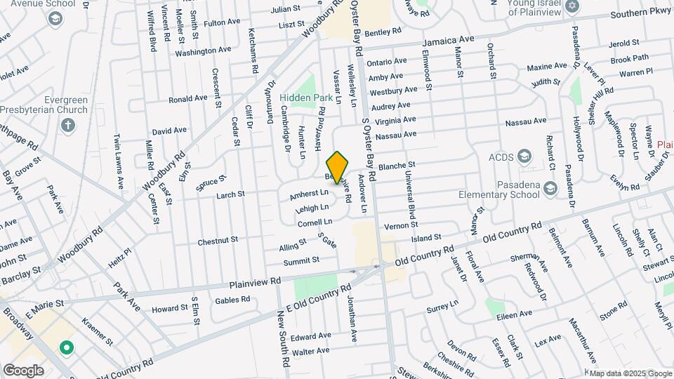 57 Amherst Ln Map and Location Details
